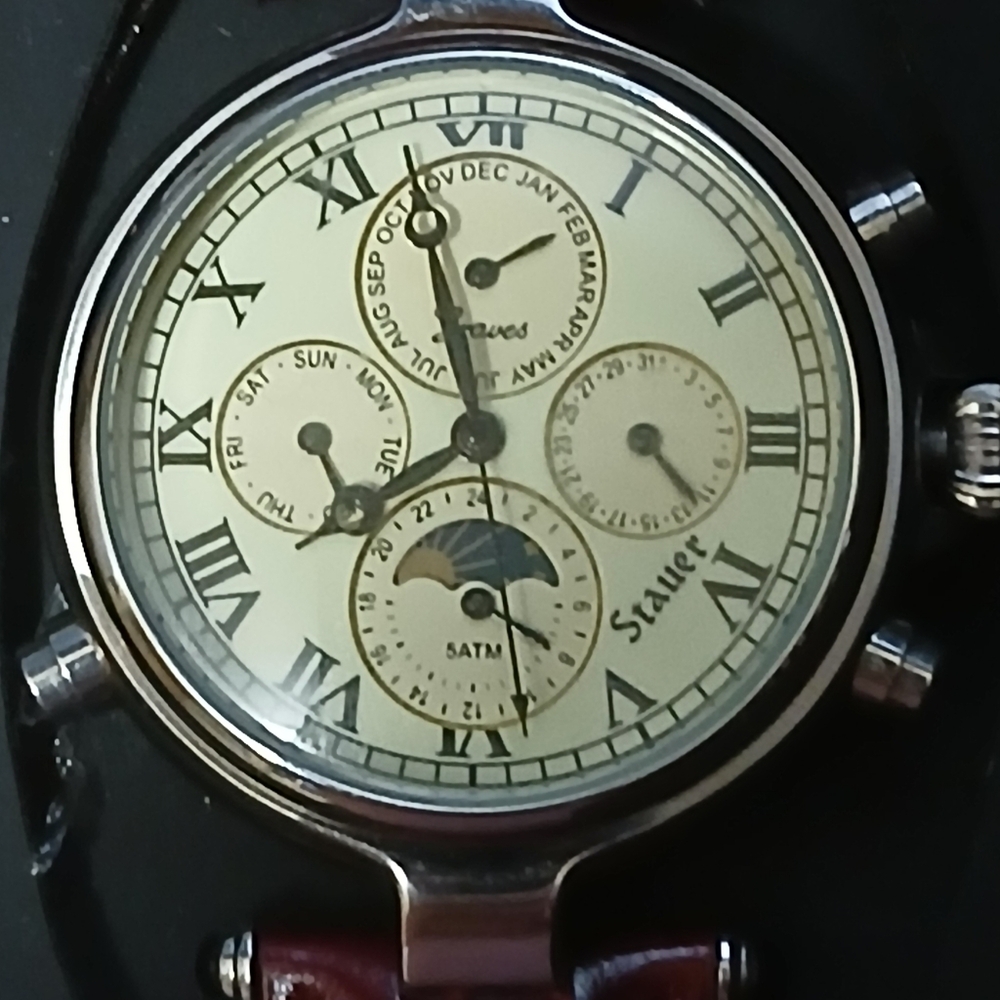 2008 Smithsonian Stauer Henry Graves authentic historical representation watch